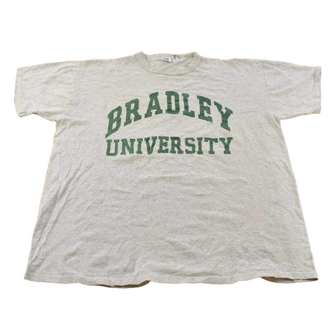 Vintage 1990s Bradley University Collegiate T-Shirt Men's XL