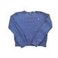 Vintage 1990s Polo Ralph Lauren Cable Knit Cotton Crewneck Sweater Men's S