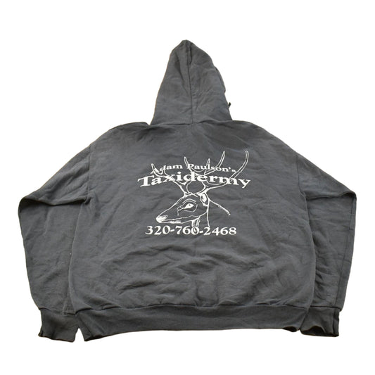 Vintage 2000s Taxidermy Deer Hoodie Sweatshirt Men's M-L