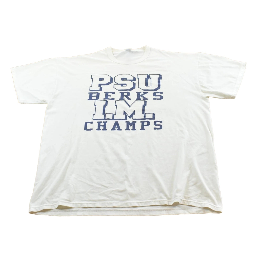 Vintage 1990s Russell Athletic Penn State University Intramural Champs Collegiate T-Shirt Men's XL