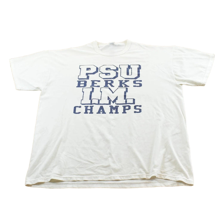 Vintage 1990s Russell Athletic Penn State University Intramural Champs Collegiate T-Shirt Men's XL