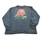 Vintage 1990 Rose Long Sleeve T-Shirt Men's L