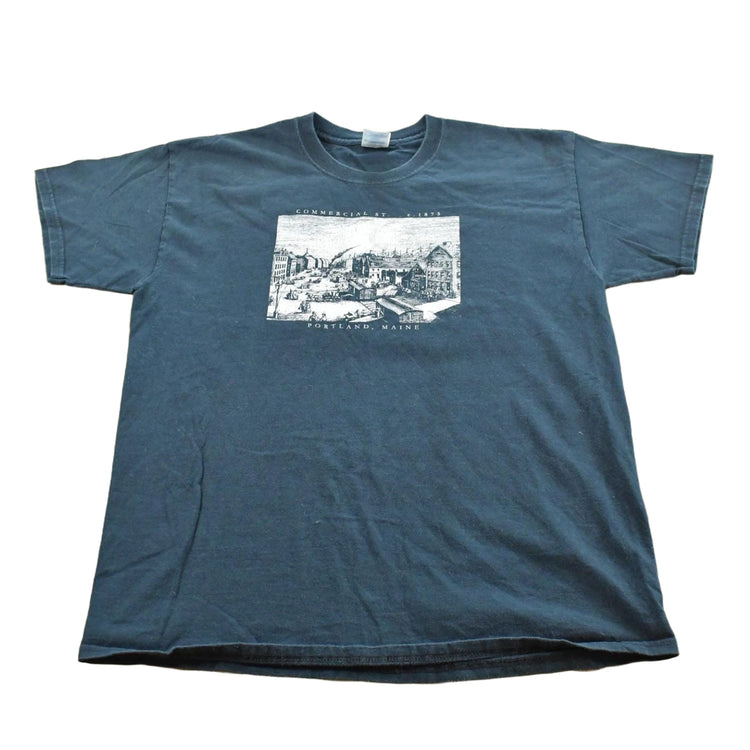 Vintage 2000s Portland Maine Souvenir T-Shirt Men's L