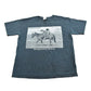 Vintage 2000s Designated Driver Dog Horse Cowboy Funny Parody T-Shirt Men's L