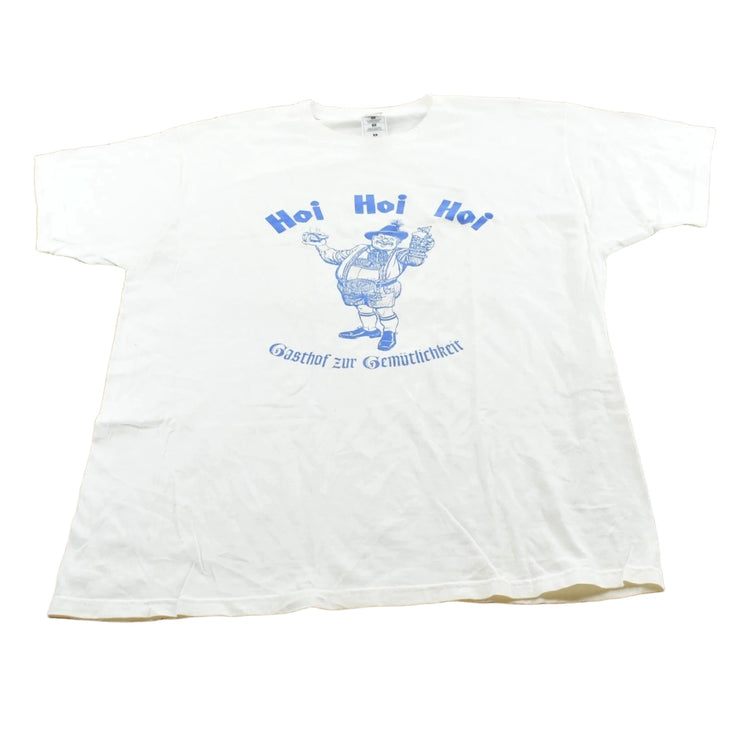 Vintage 1990s Hoi Hoi Hoi German Inn Minneapolis Minnesota Souvenir T-Shirt Men's L