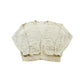 Vintage 1990s Claiborne Cotton Knit Cardigan Sweater Mens L