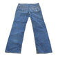 Vintage 1970s Levi's Orange Tab Bell Bottom Flare Denim Jeans Men's 35 x 31