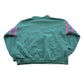 Vintage 1990s American Sportif Flower Embroidered Collared Crewneck Mens S