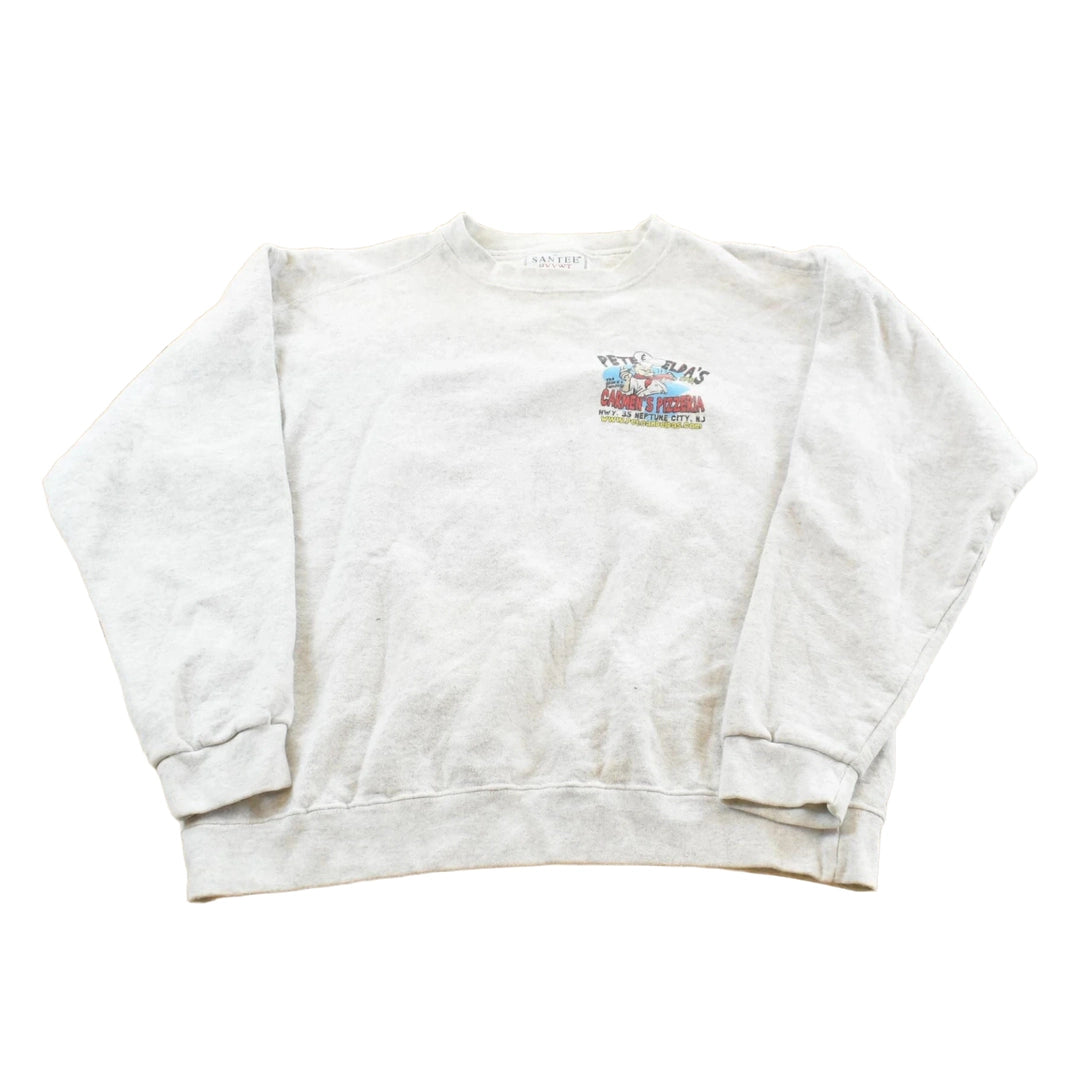 Vintage 1990s Carmen's Pizzeria Sweatshirt Men's M