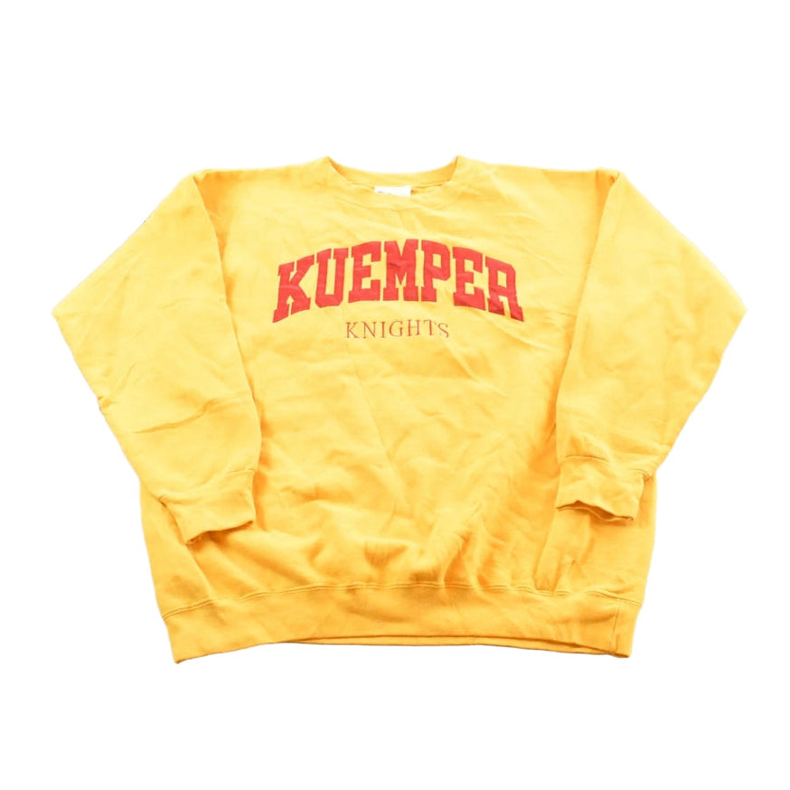 Vintage 1990s Dodger Kuemper Knights University Collegiate Crewneck Mens L