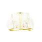 Vintage 1960s Susan Clark Knit Acrylic Flower Cardigan Sweater Women's M