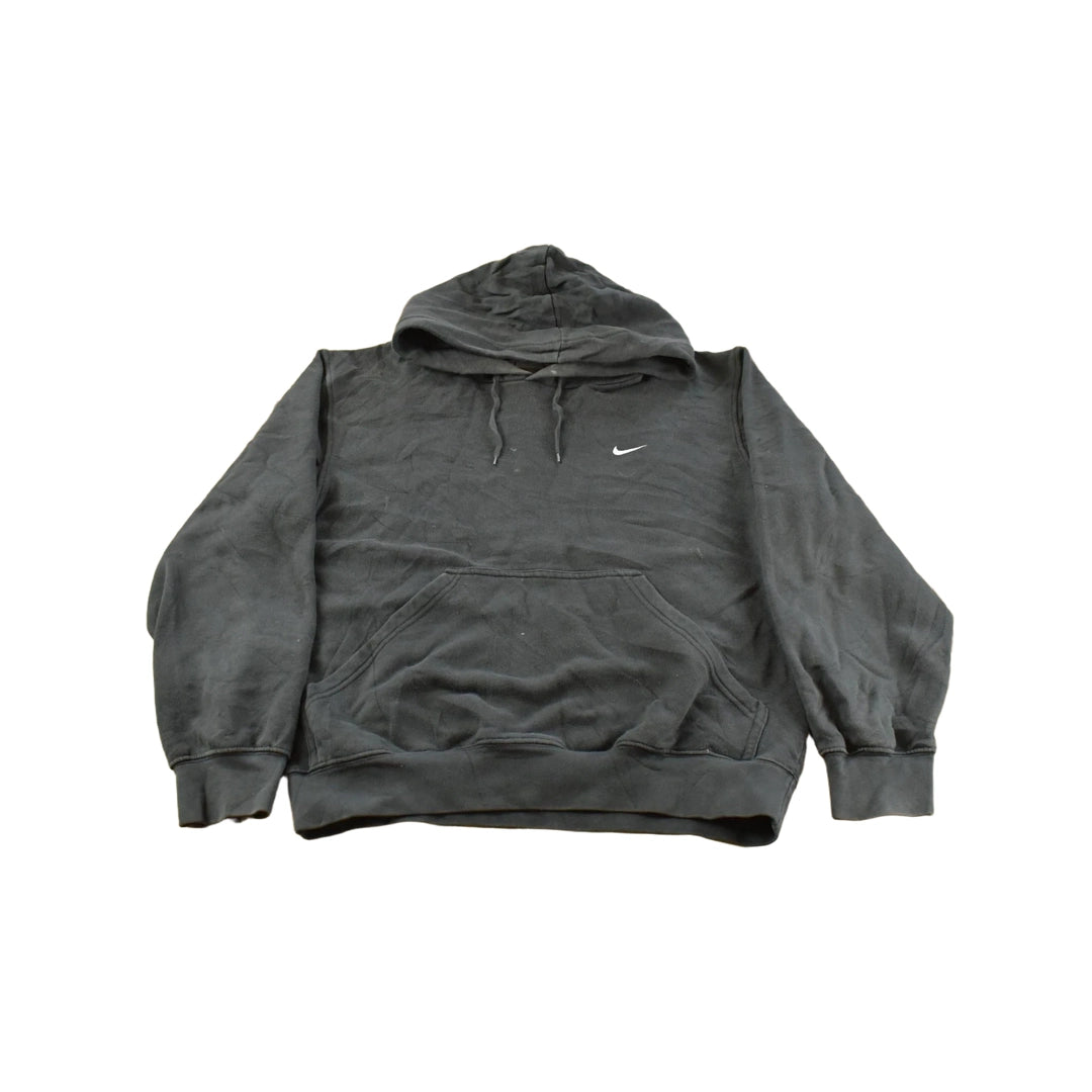 Vintage 2000s Nike Embroidered Mini Swoosh Hoodie Sweatshirt Mens Medium