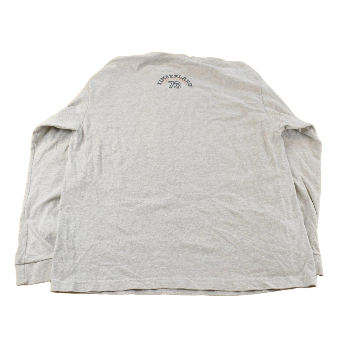 Vintage 1990s Timberland Long Sleeve Graphic T-Shirt Mens L