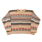 Vintage 1990s Eddie Bauer Fair Isle Knit Sweater Men's L