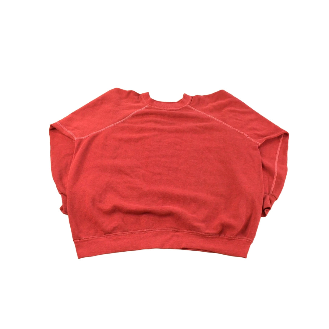 Vintage 1970s Sportswear Sun Faded Blank Crewneck Sweatshirt Men's M