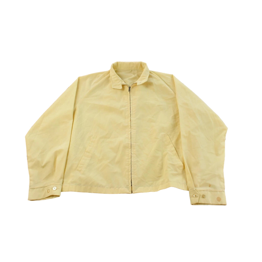 Vintage 1970s Blank Harrington Windbreaker Jacket Men's Large