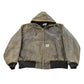 Vintage 1980s Carhartt Hooded Work Jacket Men's 2XL