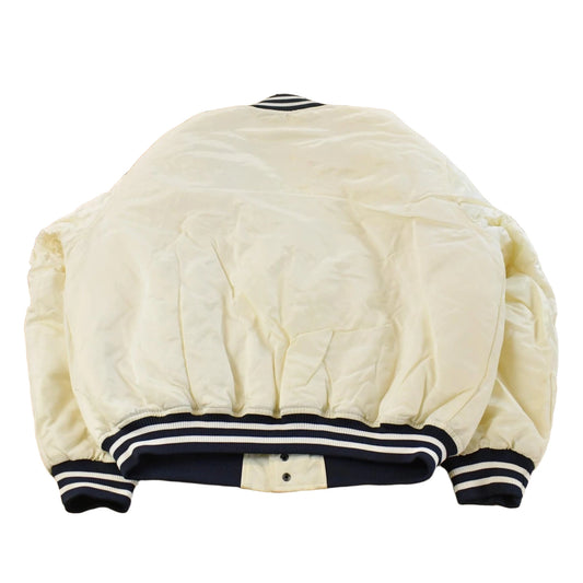 Vintage 1990s New York Yankees MLB Satin Bomber Jacket Men's XL