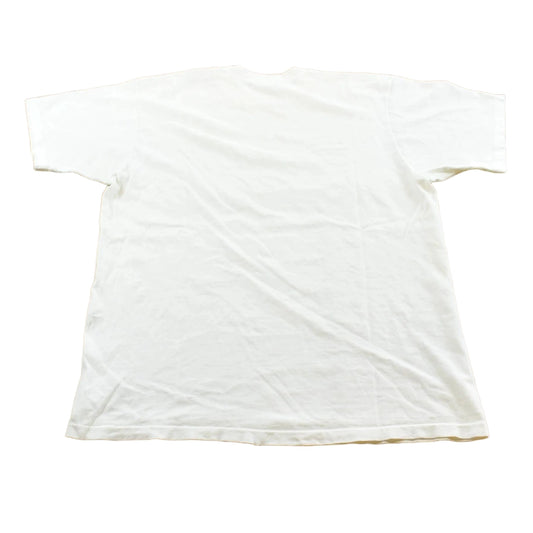 Vintage 1990s Oakton Blank White T-Shirt M Men's Medium