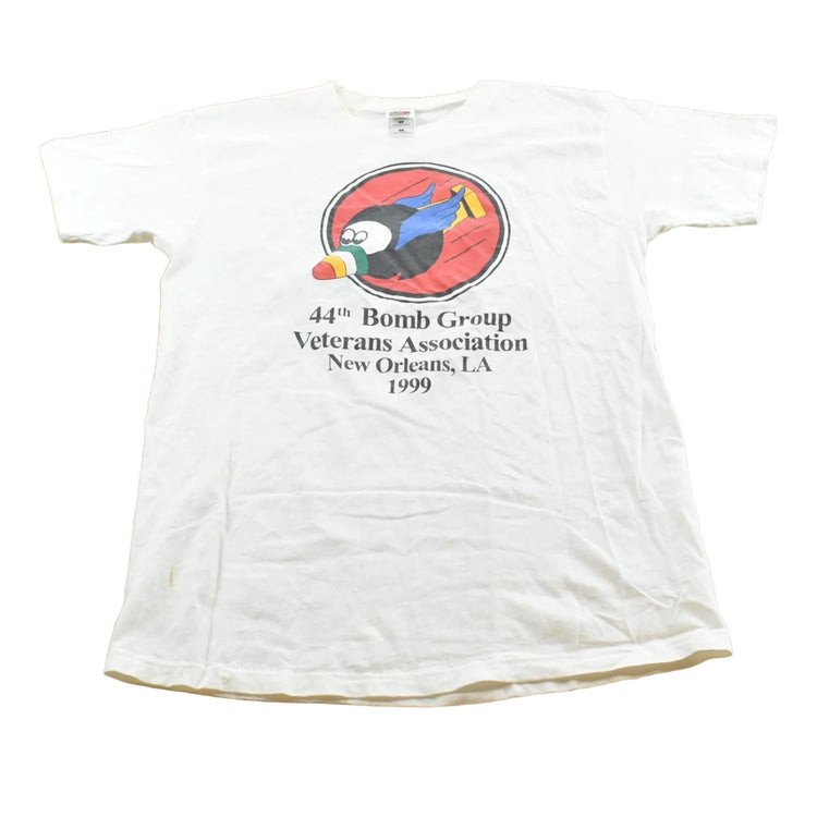 Vintage 1999 44th Bomb Group Veterans Association New Orleans Reunion T-Shirt Men's M