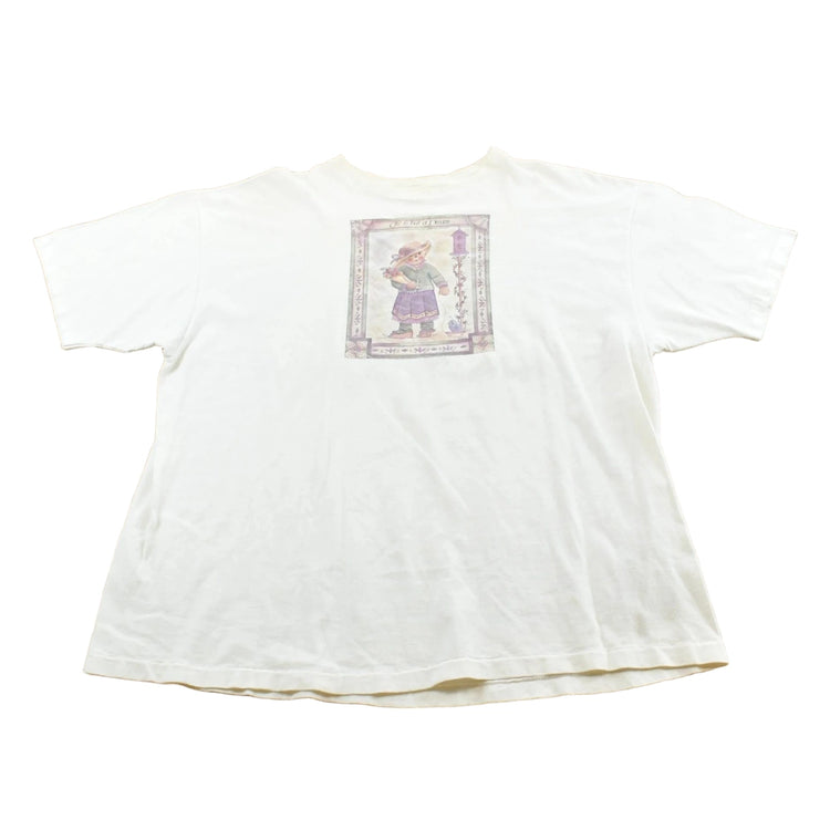 Vintage 1990s Life is But a Dream Teddy Bear T-Shirt Men's L