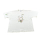 Vintage 1990s Hummingbird Flowers Nature Animal T-Shirt Men's M