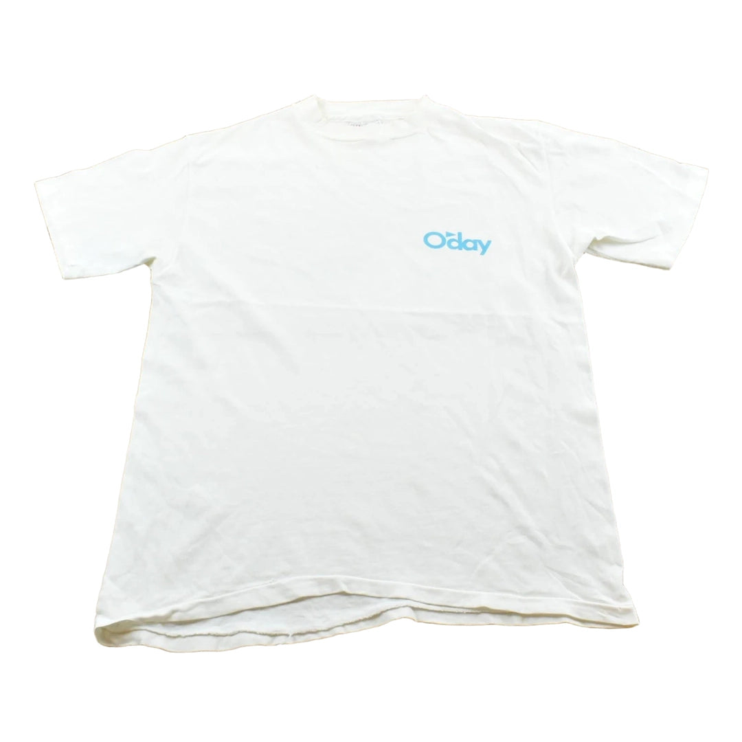 Vintage 1990s Oday Sailboat Souvenir Promotional Ocean T-Shirt Men's M