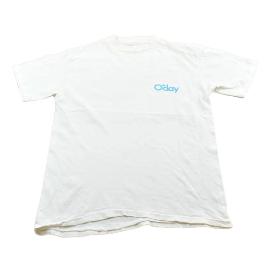 Vintage 1990s Oday Sailboat Souvenir Promotional Ocean T-Shirt Men's M