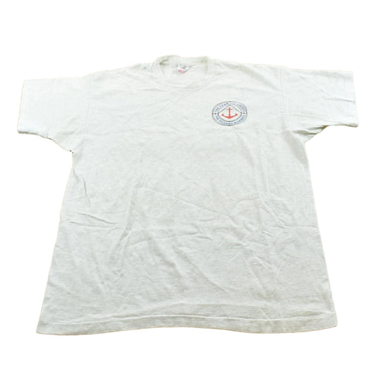Vintage 1990s Hannah Marines Tugboat Promotional T Shirt Mens L