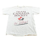 Vintage 2000s Team Canada Hockey Is Life Graphic T-Shirt Men's M