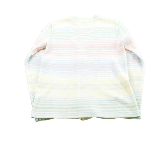 Vintage 1980s Acrylic Knit Marella Button Up Cardigan Sweater Women's S