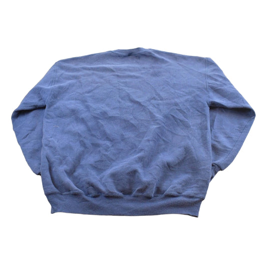 Vintage 1990s Shore House Camping Vacation Embroidered Funny Crewneck Sweatshirt Men's L