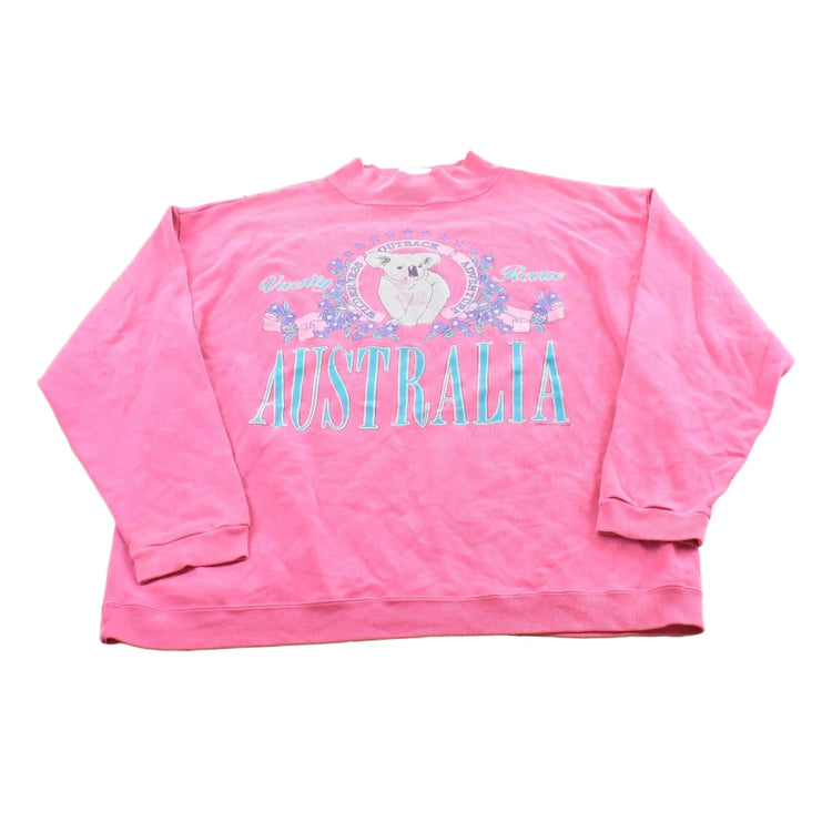 Vintage 1990s Australia Koala Souvenir Crewneck Sweatshirt Men's M