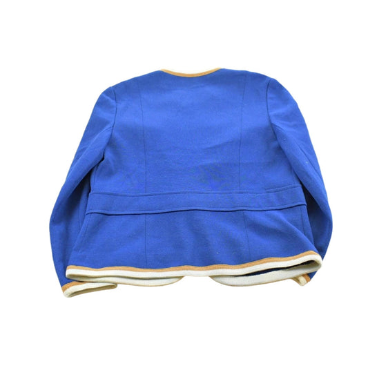 True Vintage 1970s Butte Knit Blue Cardigan Sweater Women's M