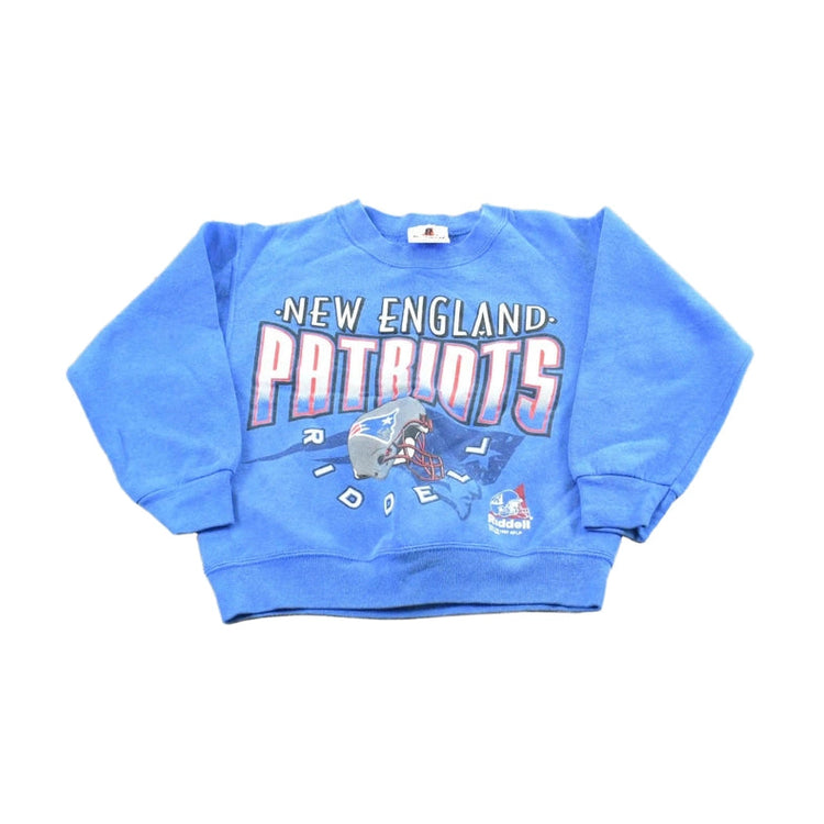 Vintage 1997 Riddell New England Patriots NFL Football Sweatshirt Youth S