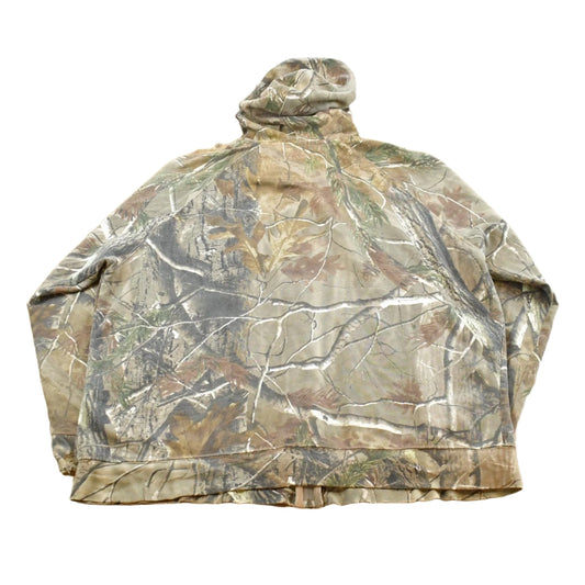 Vintage 2000s Team Realtree Camo Full Zip Hoodie Sweatshirt Men's XL