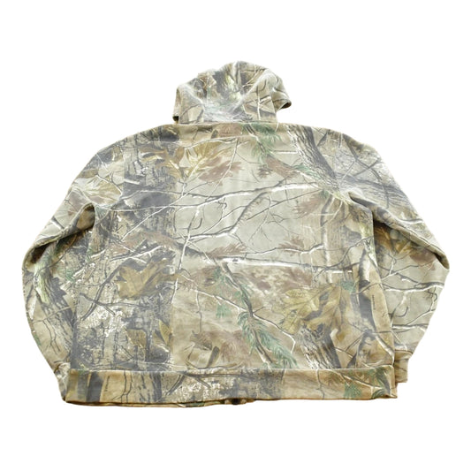 Vintage 2000s Gander Mountain Realtree Camo Full Zip Hoodie Sweatshirt Men's XL