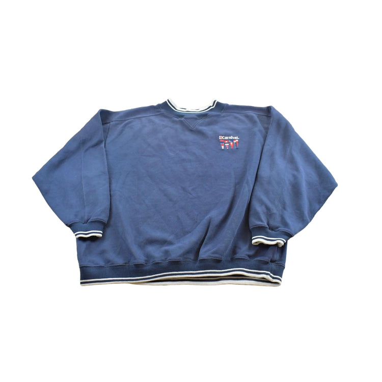 Vintage 1990s Carnival Cruise Line Crewneck Sweatshirt Men's L