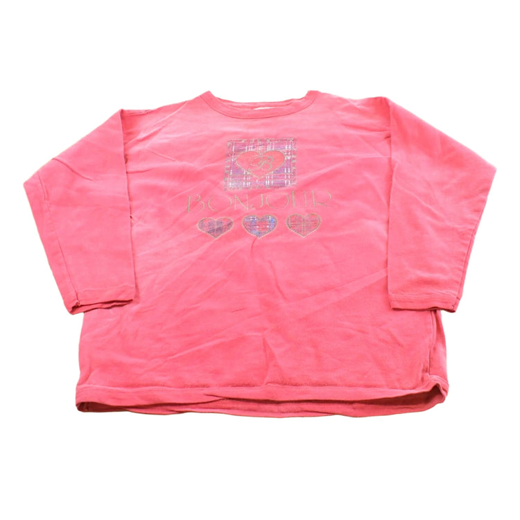 Vintage 1990s Bonjour Crewneck Sweatshirt Men's L