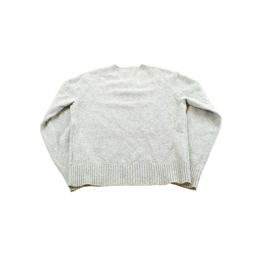 Vintage 1990s J Crew Lambswool Knit Argyle Crewneck Sweater Men's XXL