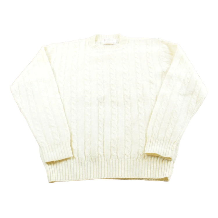 Vintage 1980s Jantzen Cable Knit Sweater Men's M