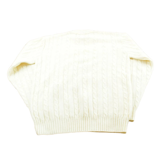 Vintage 1980s Jantzen Cable Knit Sweater Men's M