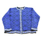 Vintage 1990s LL Bean Women's All Over Pattern Cotton Knit Cardigan Sweater Women's M
