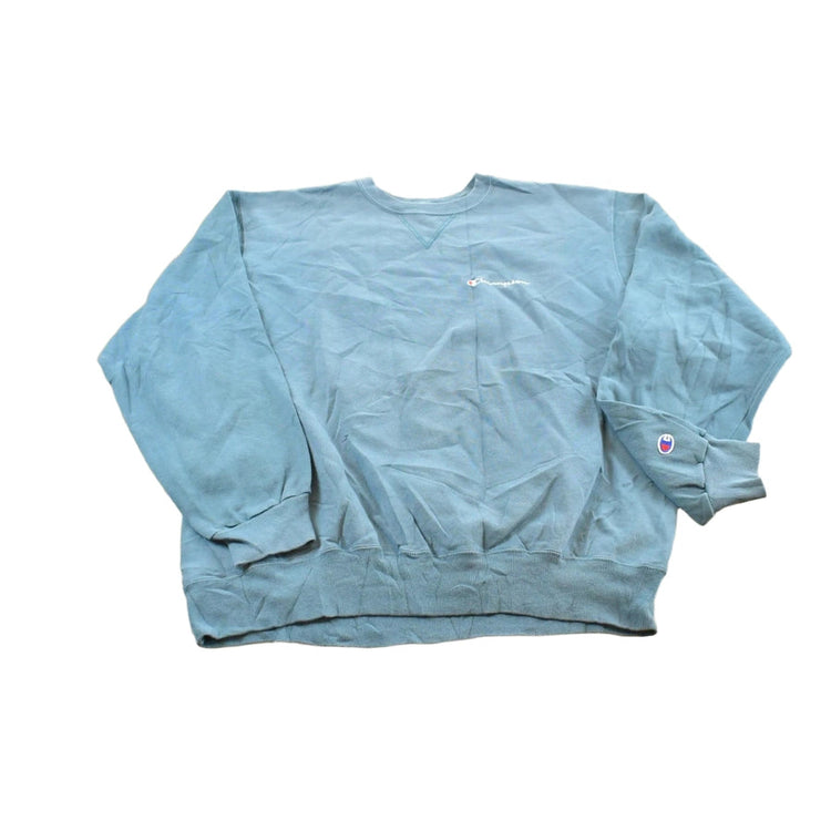 Vintage 1990s Champion Spellout Crewneck Sweatshirt Men's S Men's Large