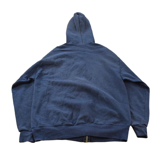 Vintage 2000s Jerzees Blank Full Zip Hoodie Men's Large