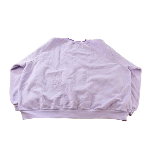 Vintage 1990s Ginnis Girl Butterfly Crewneck Sweatshirt Women's 2XL