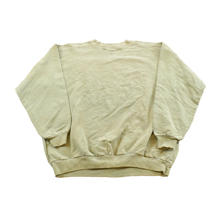 Vintage 1990s Flash Collection Avanti Blank Green Crewneck Sweatshirt Men's M