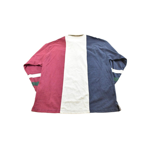 Vintage 1990s Chaps Ralph Lauren Long Sleeve Rugby Polo Shirt Men's Men's XL