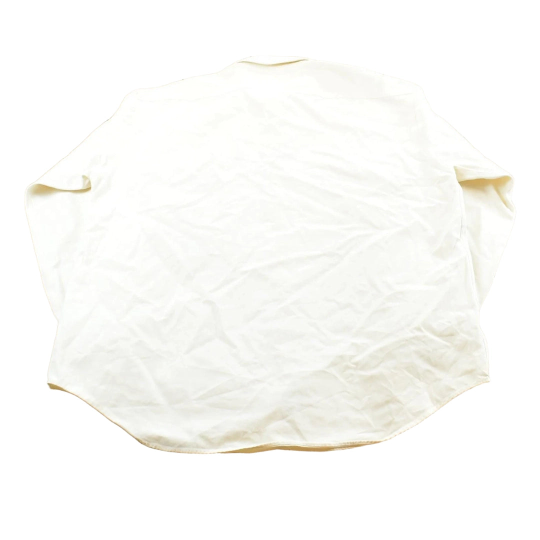 Vintage 1990s Tommy Hilfiger White Heavyweight Shacket Overshirt Button Up Shirt Men's XL