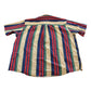 Vintage 1990s Trader Bay Striped Button Up Short Sleeve Shirt Mens XL